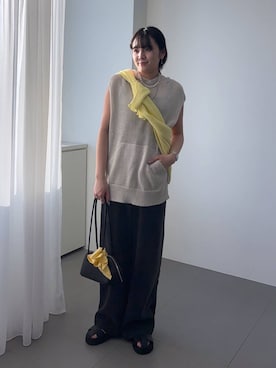 「BARNYARDSTORM（バンヤードストーム）のアイテム」を使った、mikuriさん（レディース・157cm）の春コーディネート