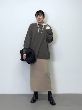 mikuriさん（レディース・157cm）の冬コーディネート