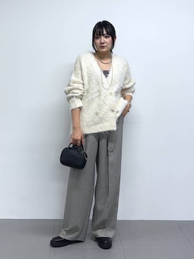 「BARNYARDSTORM（バンヤードストーム）のBARNYARDSTORM / ハイブリッドストレッチブーツ（ブーツ）」を使った、mikuriさん（レディース・157cm）の秋コーディネート