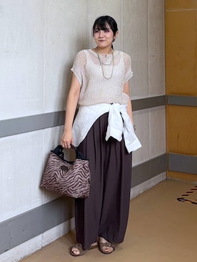 mikuriさん（レディース・157cm）の夏コーディネート