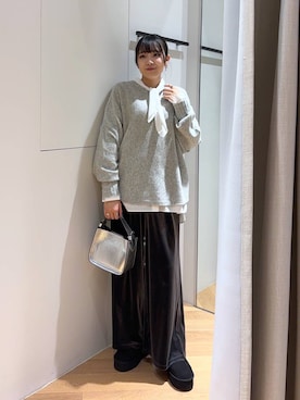 mikuriさん（レディース・157cm）の冬コーディネート