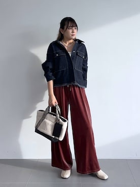 mikuriさん（レディース・157cm）の秋コーディネート