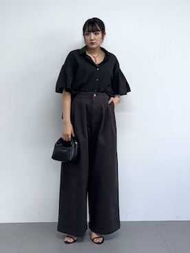 「アイテム（パンツ）」を使った、mikuriさん（レディース・157cm・20代）の夏コーディネート