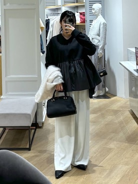 mikuriさん（レディース・157cm）の冬コーディネート