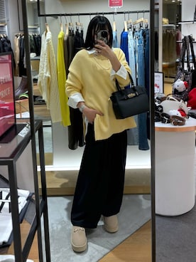 mikuriさん（レディース・157cm）の冬コーディネート