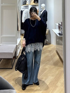 mikuriさん（レディース・157cm）の冬コーディネート