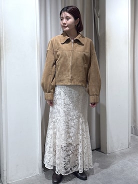 「アイテム（ブルゾン）」を使った、serika79さん（レディース・151cm）の秋コーディネート