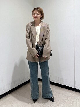 「きれいめコーディネート」｜serika79さん（レディース・151cm）の冬コーディネート