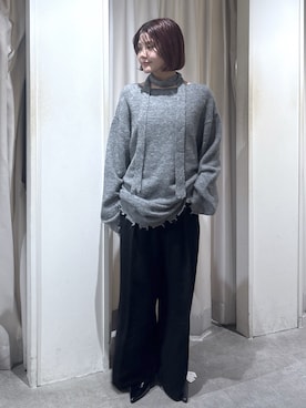 「アイテム（ワンピース/ドレス）」を使った、serika79さん（レディース・151cm）の秋コーディネート