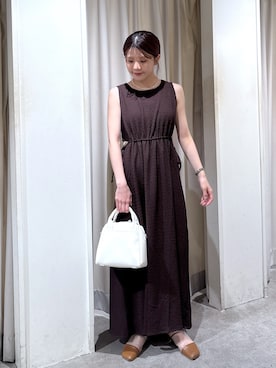「アイテム（ワンピース）」を使った、serika79さん（レディース・151cm）の夏コーディネート