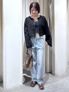 「ストレートデニム」｜serika79さん（レディース・151cm）の秋コーディネート