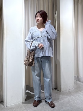 「ブラウスコーデ」｜serika79さん（レディース・151cm）の秋コーディネート