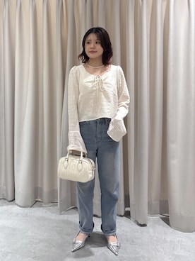 「FREE'S MART（フリーズマート）のアイテム（パンツ）」を使った、serika79さん（レディース・151cm）の春コーディネート