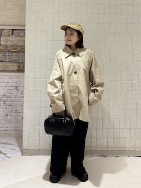 「FREE'S MART（フリーズマート）のアイテム（スラックス）」を使った、serika79さん（レディース・151cm）の春コーディネート