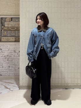 「FREE'S MART（フリーズマート）のアイテム（バッグ）」を使った、serika79さん（レディース・151cm）の春コーディネート