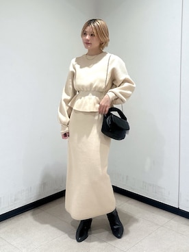 serika79さん（レディース・151cm）の冬コーディネート