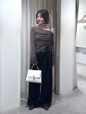 「ワンショルダー」｜serika79さん（レディース・151cm）の秋コーディネート