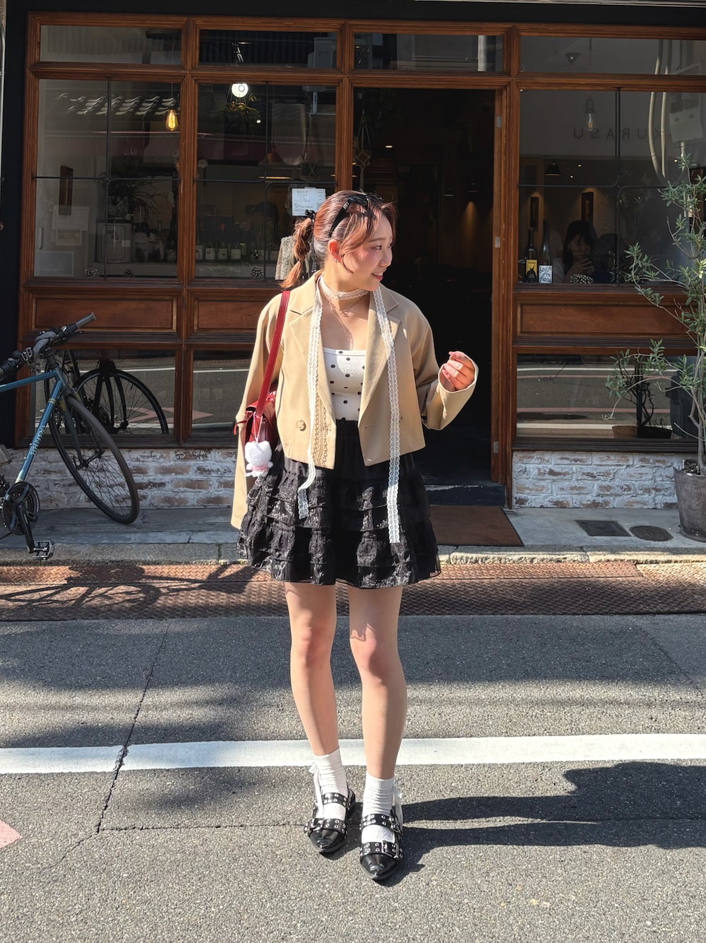 MAISON DE THERESE（メゾン ド テレーズ）の「ティアードレースミニ