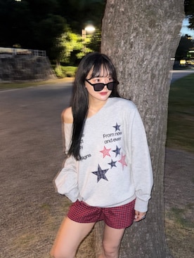 「sedacle（セダクル）のアイテム」を使った、l0hnllさん（レディース・156cm）の秋コーディネート