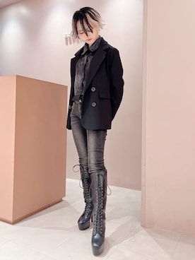 MIGIさん(レディース・154cm)の秋コーディネート