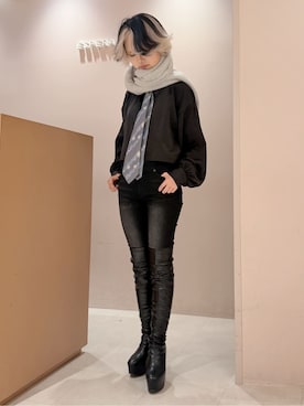 MIGIさん(レディース・154cm)の冬コーディネート
