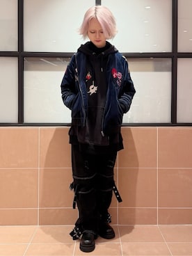 MIGIさん(レディース・154cm)の冬コーディネート