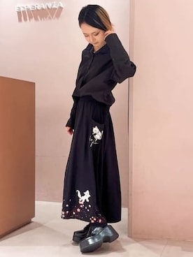 MIGIさん(レディース・154cm)の秋コーディネート