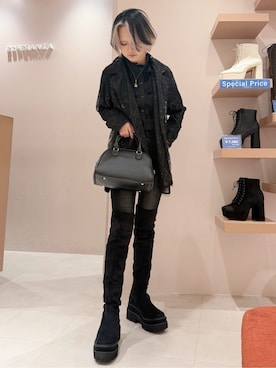 MIGIさん(レディース・154cm)の冬コーディネート