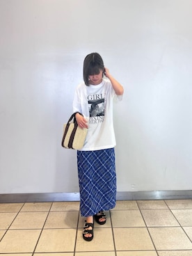 ナツキさん（レディース・156cm）の夏コーディネート