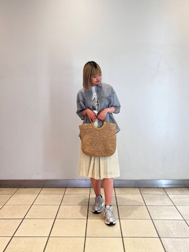 ナツキさん(レディース・156cm)の夏コーディネート