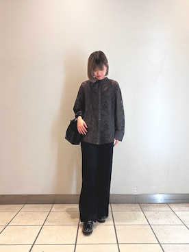 ナツキさん（レディース・156cm・20代）の秋コーディネート
