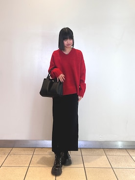 ナツキさん（レディース・156cm）の冬コーディネート