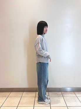 「アイテム（ニット/セーター）」を使った、ナツキさん（レディース・156cm・10代）の秋コーディネート