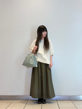 「SMELLY」｜ナツキさん（レディース・156cm）の春コーディネート