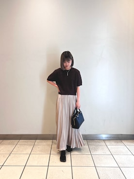 「アイテム（その他シューズ）」を使った、ナツキさん（レディース・156cm）の秋コーディネート