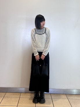 ナツキさん（レディース・156cm）の冬コーディネート