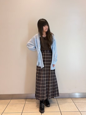 「ITEMS URBANRESEARCH（アイテムズ アーバンリサーチ）のアイテム」を使った、ナツキさん（レディース・156cm）の春コーディネート