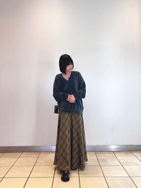 「キャメル」｜ナツキさん（レディース・156cm）の秋コーディネート