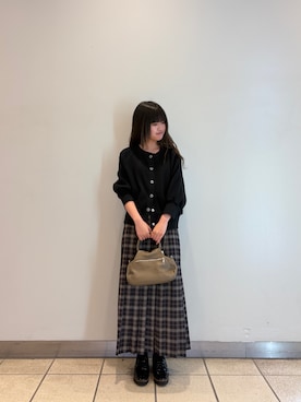 「ITEMS URBANRESEARCH（アイテムズ アーバンリサーチ）のアイテム」を使った、ナツキさん（レディース・156cm）の春コーディネート