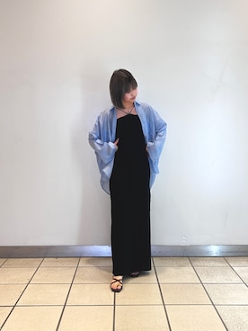 「アイテム（ワンピース/ドレス）」を使った、ナツキさん（レディース・156cm・10代）の夏コーディネート