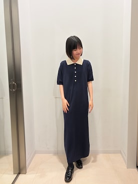 「URBAN RESEARCH Sonny Label（アーバンリサーチサニーレーベル）のアイテム（ワンピース/ドレス）」を使った、natsukiさん（レディース・156cm）の秋コーディネート