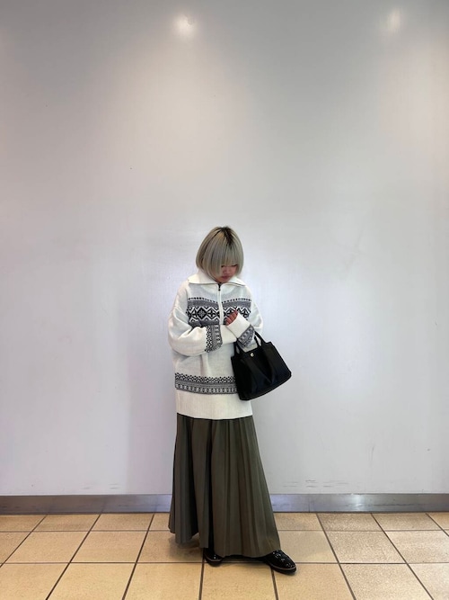 セール】ハーフジップニット（ニット/セーター）｜ITEMS URBANRESEARCH