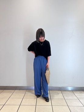 「アイテム（バッグ）」を使った、ナツキさん（レディース・156cm・10代）の夏コーディネート