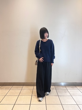 「アイテム（ショルダーバッグ）」を使った、ナツキさん（レディース・156cm・10代）の秋コーディネート