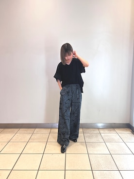 「RODE SKO（ロデスコ）のアイテム」を使った、ナツキさん（レディース・156cm）の秋コーディネート
