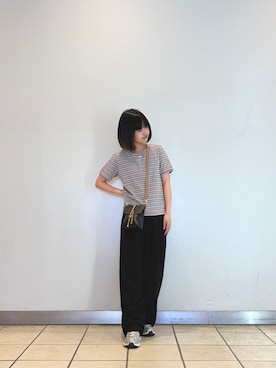 「RODE SKO（ロデスコ）のアイテム」を使った、natsukiさん（レディース・156cm）の夏コーディネート