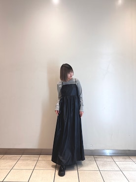 「アイテム（ワンピース/ドレス）」を使った、ナツキさん（レディース・156cm・10代）の秋コーディネート