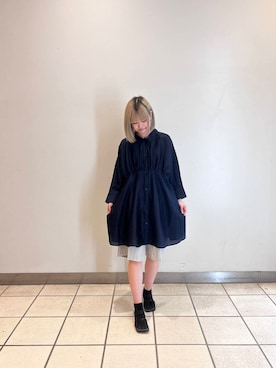 「newarrival」｜「アイテム（ワンピース/ドレス）」を使った、西村夏季さん（レディース・156cm）の夏コーディネート