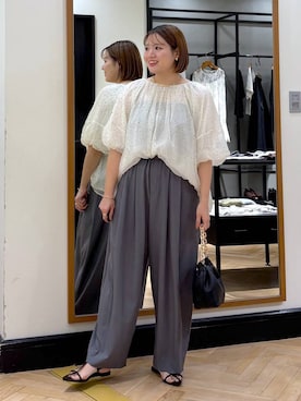 「A part by（アパートバイ）のアイテム」を使った、haruさん（レディース・163cm）の夏コーディネート