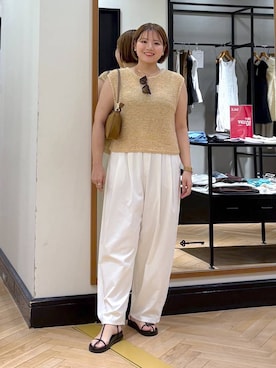 「アイテム（サングラス）」を使った、haruさん（レディース・163cm・20代）の夏コーディネート